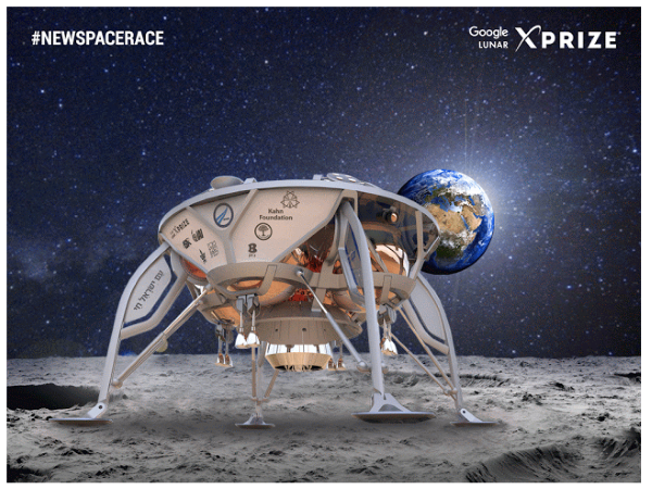 , The space race is on: first Google Lunar XPRIZE team headed to the moon