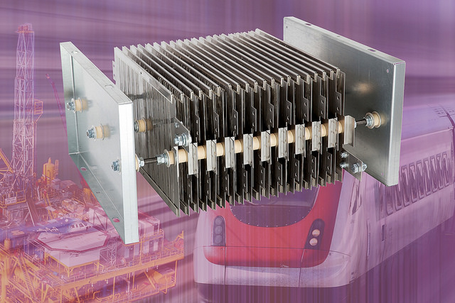 , New Vishay Intertechnology Grid Resistors Combine High Power Ratings to 24 kW With Operating Temperatures to +400 °C