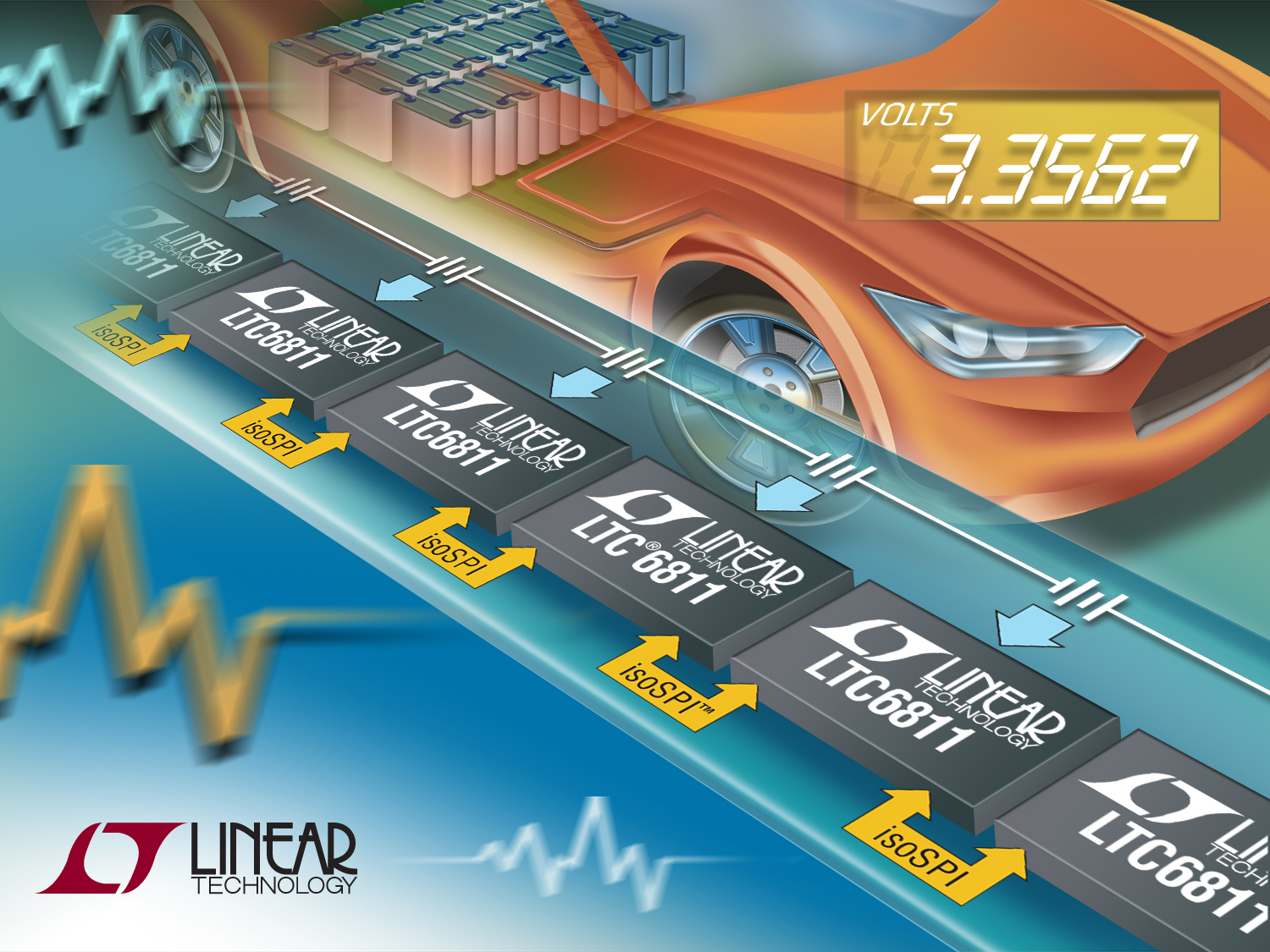 Higher voltage. High Voltage Battery. Automotive Technology Battery. BMS Chip Technology. High Voltage Battery System.