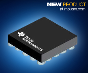 , TI’s bq25120 Battery Management Solution, Smallest on Market, Now at Mouser