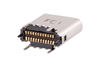 , New FCI USB 3.1 Type C connectors are reversible for quick and easy USB, power, audio and video connection: now available through TTI