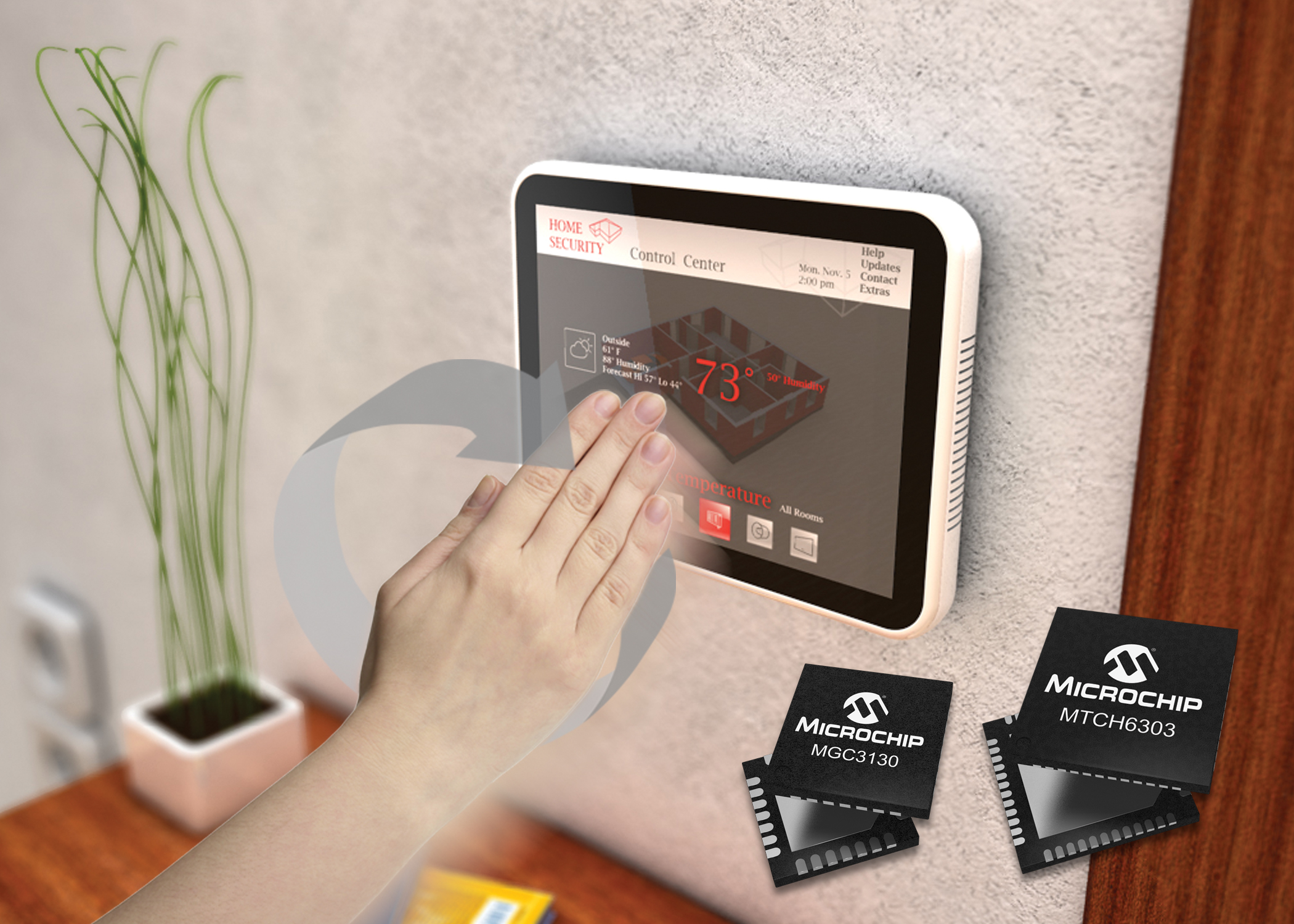 , Microchip Partners With Silicon Integrated Systems (SiS) on Industry’s First Combined Multi-Touch and 3D-Gesture Modules for Displays