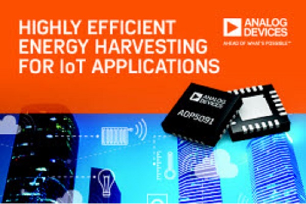 , Energy Harvesting Power Management Unit Delivers Industry-Leading Efficiency in Energy Scarce IoT Applications