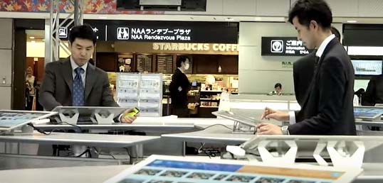 , The World&#8217;s First Wireless LAN &#8220;WiGig(R) Spot&#8221; Experimental Demonstration @ Narita Airport