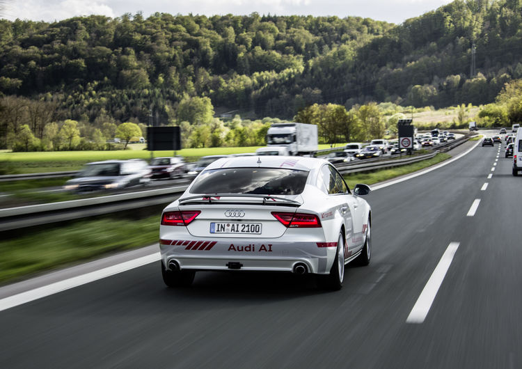 , New technologies for piloted driving – Audi participating in “Digital Motorway Test Bed”