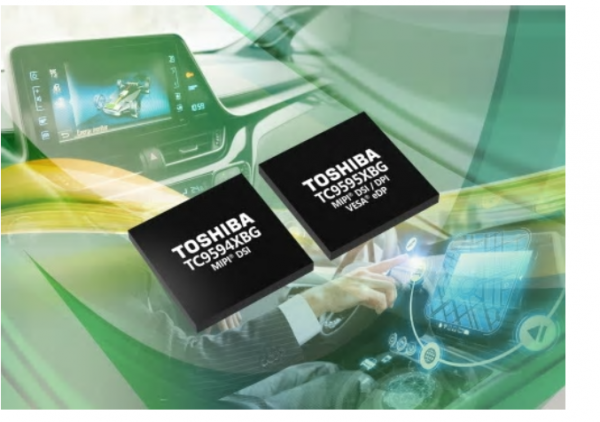 , Toshiba Adds Automotive Display Interface Bridge ICs for IVI Systems