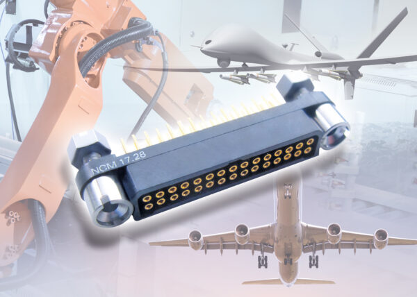 , Rugged Nicomatic EMM Series rectangular connectors resist high vibration and shock to enable miniaturization in harshest-environment applications