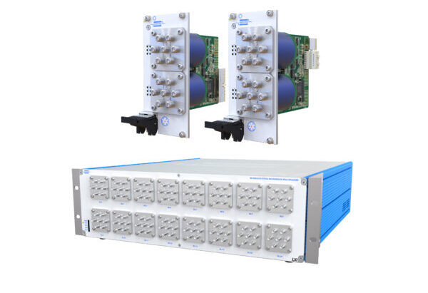 , New 67GHz microwave multiplexers in PXI, PXIe and LXI formats from Pickering Interfaces enable engineers to scale up performance in the same test system footprint