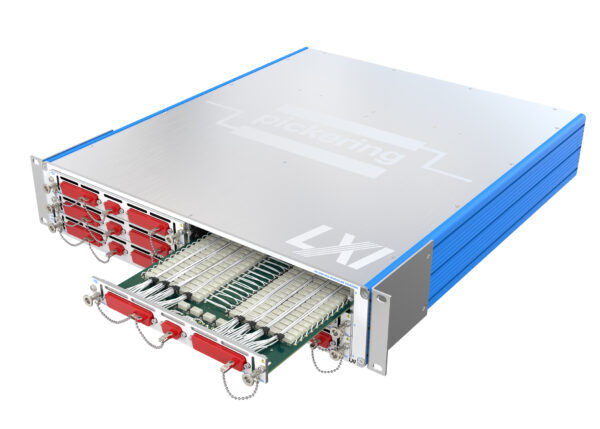 , New high voltage scalable LXI matrix module from Pickering Interfaces provides flexibility up to 300&#215;4 connections and excellent switching performance