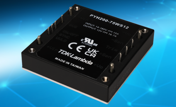 , 200W half-brick DC-DC converters feature a 12:1 ultra-wide input range for railway and industrial applications