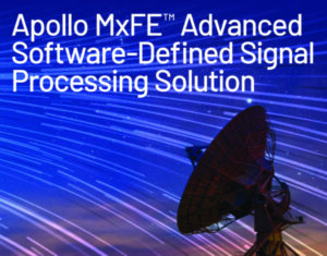 , Analog Devices Announces Apollo MxFE™ Advanced Software-Defined Signal Processing Solution for Aerospace &#038; Defense, Instrumentation, and Next-Generation Wireless Communications