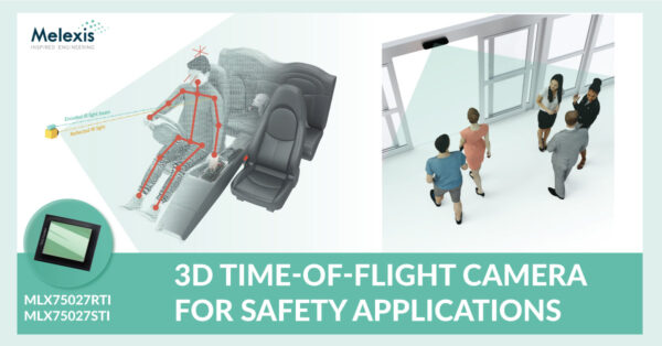 , Melexis ToF sensor supports functional safety applications