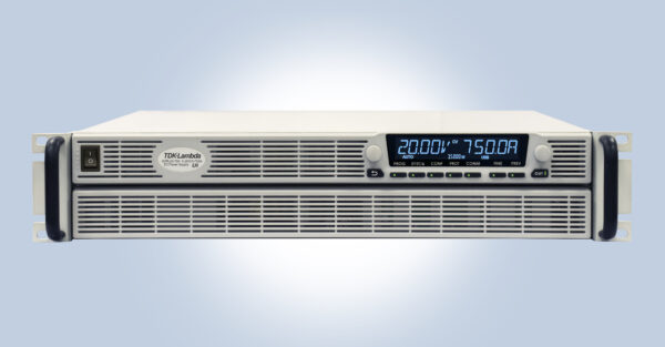 , Programmable power supply series extended with 15kW and 22.5kW models in 2U and 3U high packages