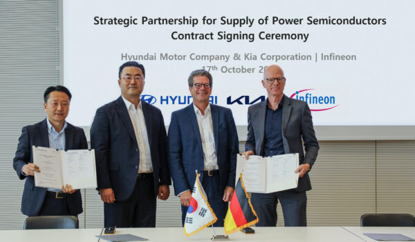 , Hyundai Motor Company, Kia Corporation and Infineon sign multi-year supply agreement for power semiconductors