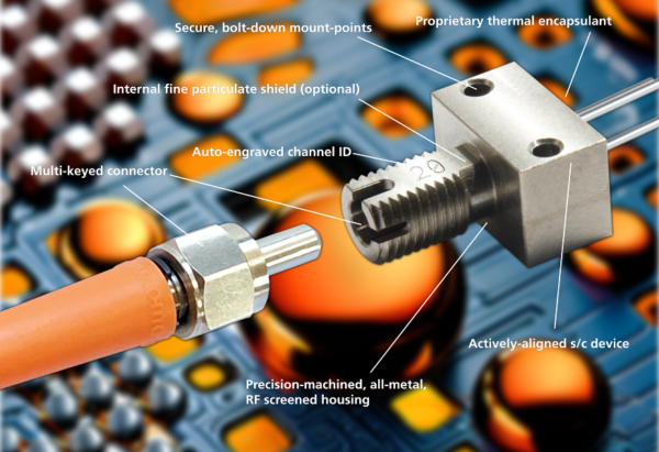 , New Key-coded SMA family for fibre optic connectors eliminates connection errors in multi-fibre systems