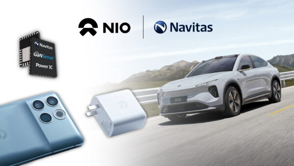 , Navitas Powers Pioneering NIO Phone with Fast Charging and Seamless EV Interaction