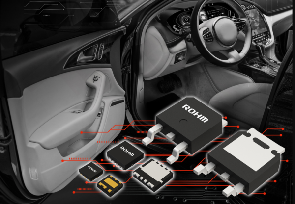 , ROHM’s New N-channel MOSFETs Offer High Mounting Reliability in Automotive Applications