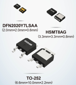 , ROHM’s New N-channel MOSFETs Offer High Mounting Reliability in Automotive Applications